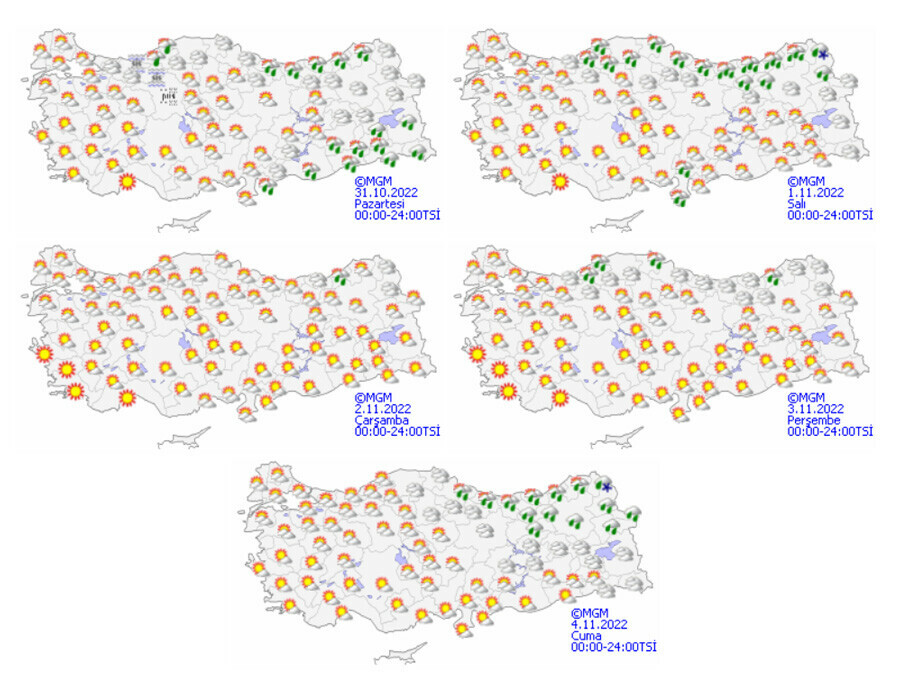 Yeni haftada hava nasıl olacak? Meteoroloji'den 9 kente 'sarı kodlu' toz taşınımı uyarısı