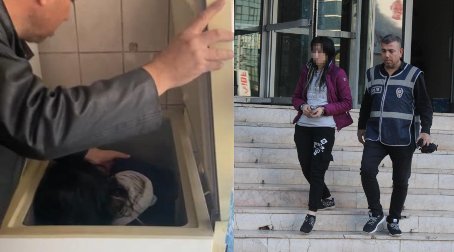 Kimsenin aklına gelmez! 4 farklı suçtan aranıyordu… Genç kadının saklandığı yer pes dedirtti