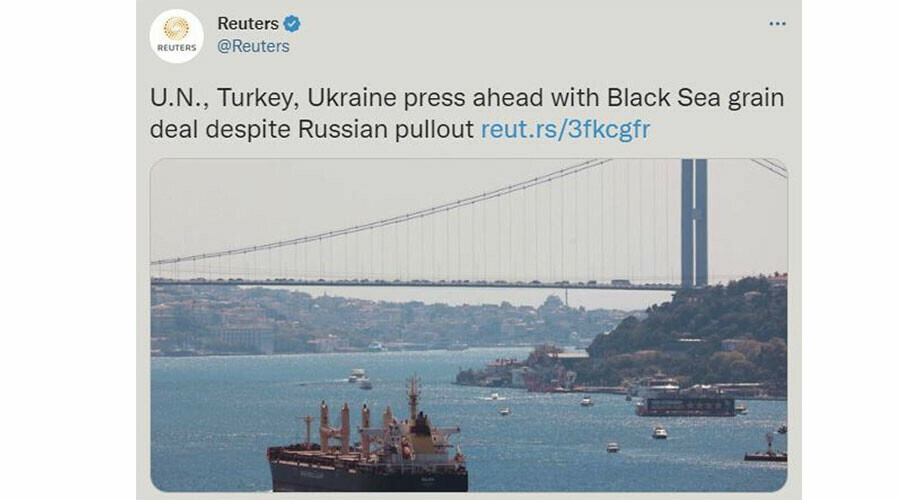 Rusya geri çekildi Türkiye yine araya girdi: Tahıl anlaşmasında ikinci başarı dünya basınında!  Rusya geri çekildi Türkiye yine araya girdi: Tahıl anlaşmasında ikinci başarı dünya basınında!