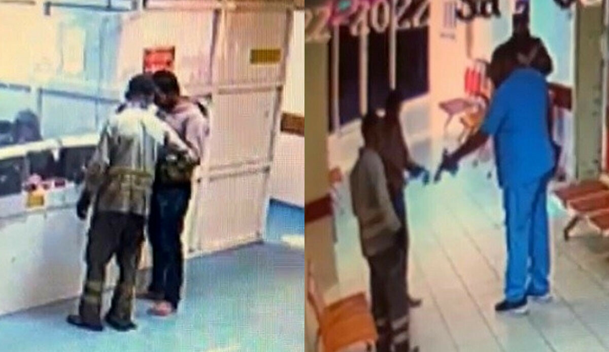 Hastanede yürek ısıtan anlar: Acil servis kirlenmesin diye çamurlu ayakkabılarını çıkarıp girdiler Hastanede yürek ısıtan anlar: Acil servis kirlenmesin diye çamurlu ayakkabılarını çıkarıp girdiler