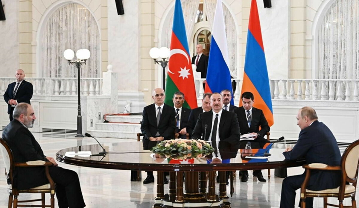 Soçi&#039;de üçlü zirve: Putin, Aliyev ve Paşinyan bir araya geldi: Temel konular çözüldü