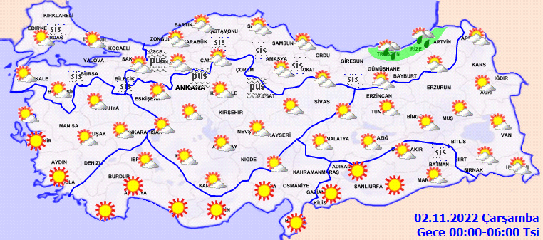 Kasım’ın ilk günü hava nasıl? Meteoroloji uyardı: Heyelan, sel, su baskınına dikkat! (1 Kasım 2022 hava durumu)