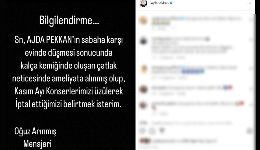 Ajda Pekkan’dan üzen haber! Apar topar hastaneye kaldırıldı… Menajeri sağlık durumunu açıkladı