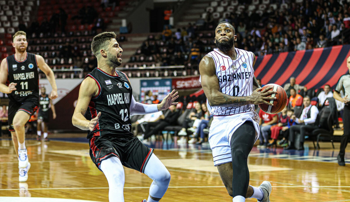 Gaziantep Basketbol FIBA EuroCup&#039;ta Hapoel Haifa&#039;ya mağlup oldu ama ikili averajı vermedi