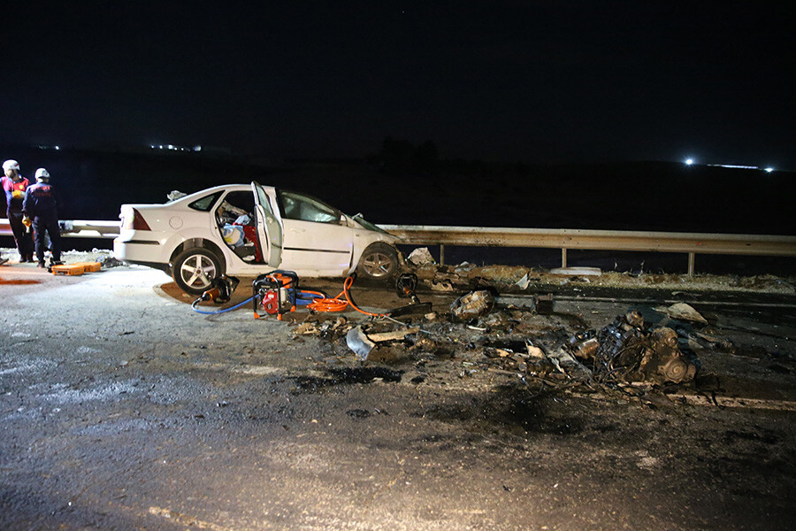 Şanlıurfa'da feci kaza, bir aile parçalandı