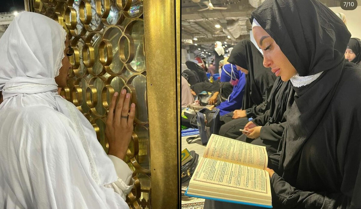 Ünlü Fransız model müslüman oldu: İlk işi Kabe'yi ziyaret etmek oldu Ünlü Fransız model müslüman oldu: İlk işi Kabe'yi ziyaret etmek oldu