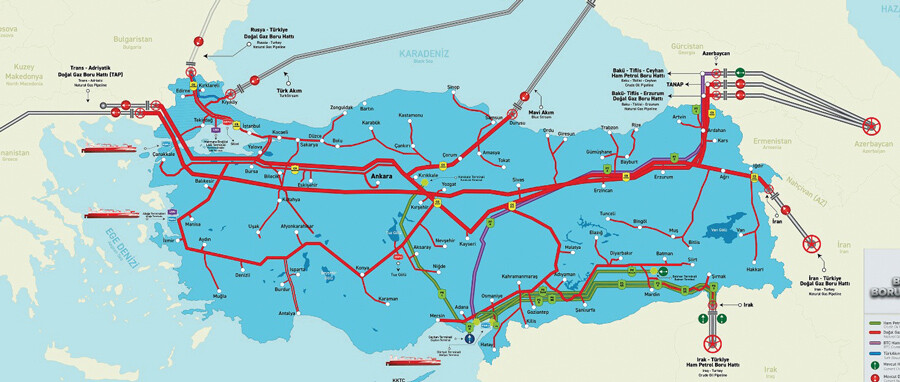 7 doğalgaz hattı ile Avrupa'nın vanası elimizde