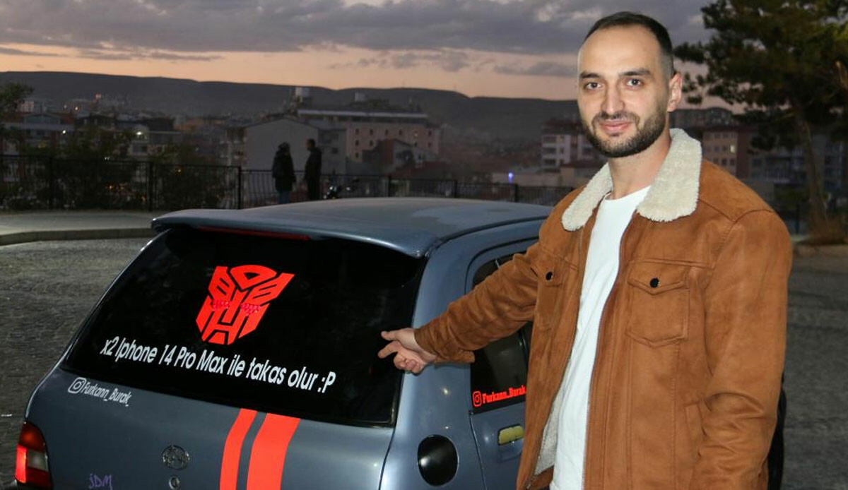 Yok böyle takas… Son model iPhone alabilmek için aracını gözden çıkardı
