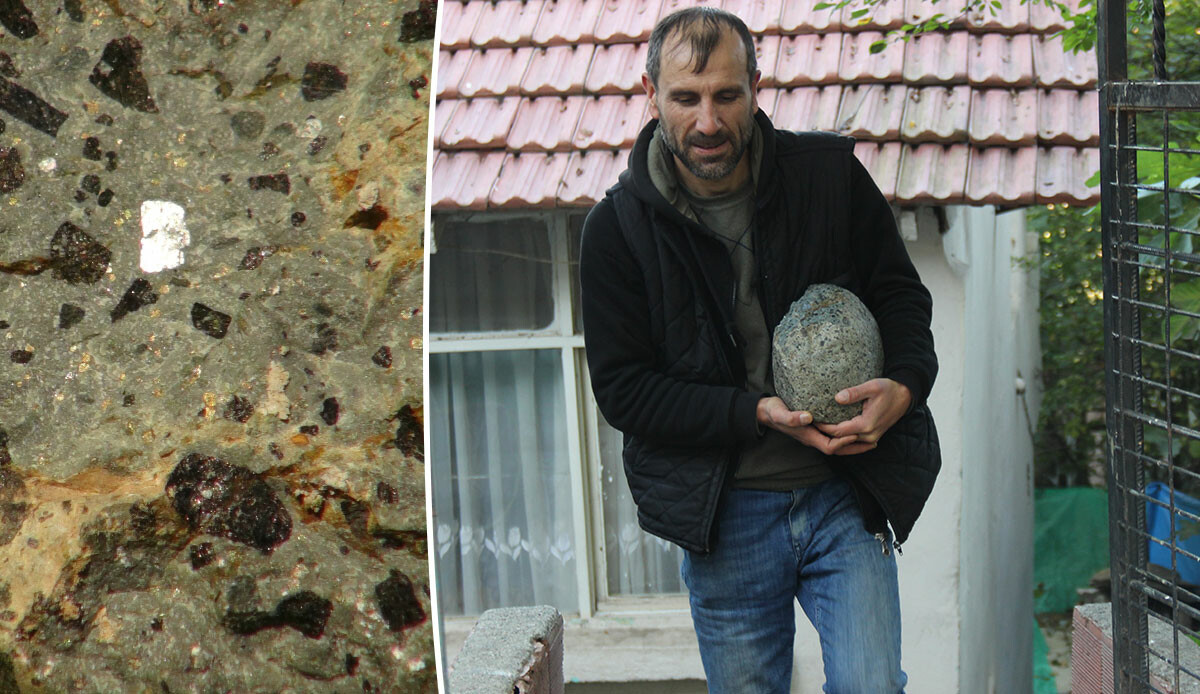 Tam 10 yıldır bekliyordu: Yürürken bulduğu taşı kırıp yakınca gözlerine inanamadı!