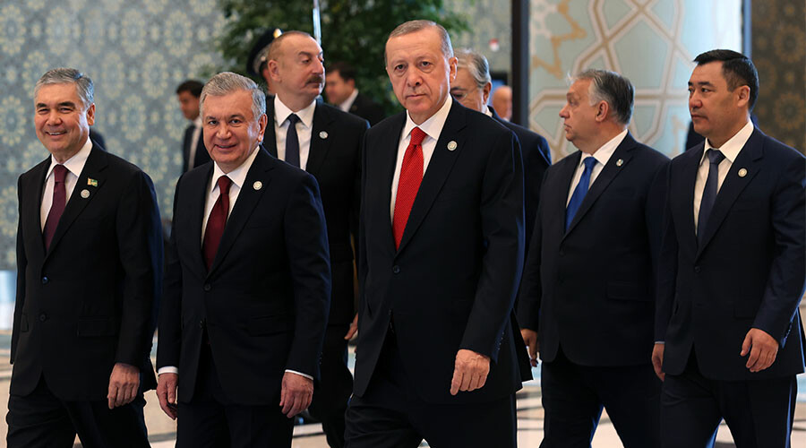 9. Türk Devletleri Teşkilatı Zirvesi! Cumhurbaşkanı Erdoğan'dan terörle mücadele mesajı