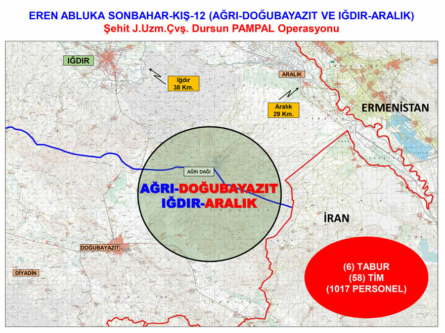 Son dakika: Eren Abluka Sonbahar-Kış-12 Operasyonu başlatıldı Son dakika: Eren Abluka Sonbahar-Kış-12 Operasyonu başlatıldı