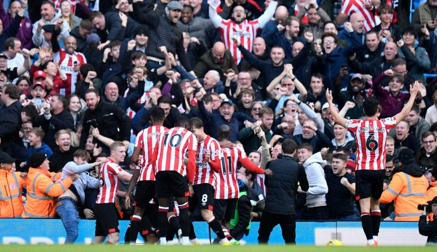 Ivan Toney son şampiyonu devirdi! Premier League'de büyük sürpriz! Manchester City - Brentford (1-2 Özet)