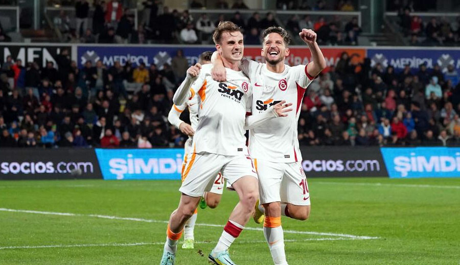 Şampiyonluk tatbikatı! Galatasaray Fatih Terim Stadı'nda Medipol Başakşehir'e 7 çekti!