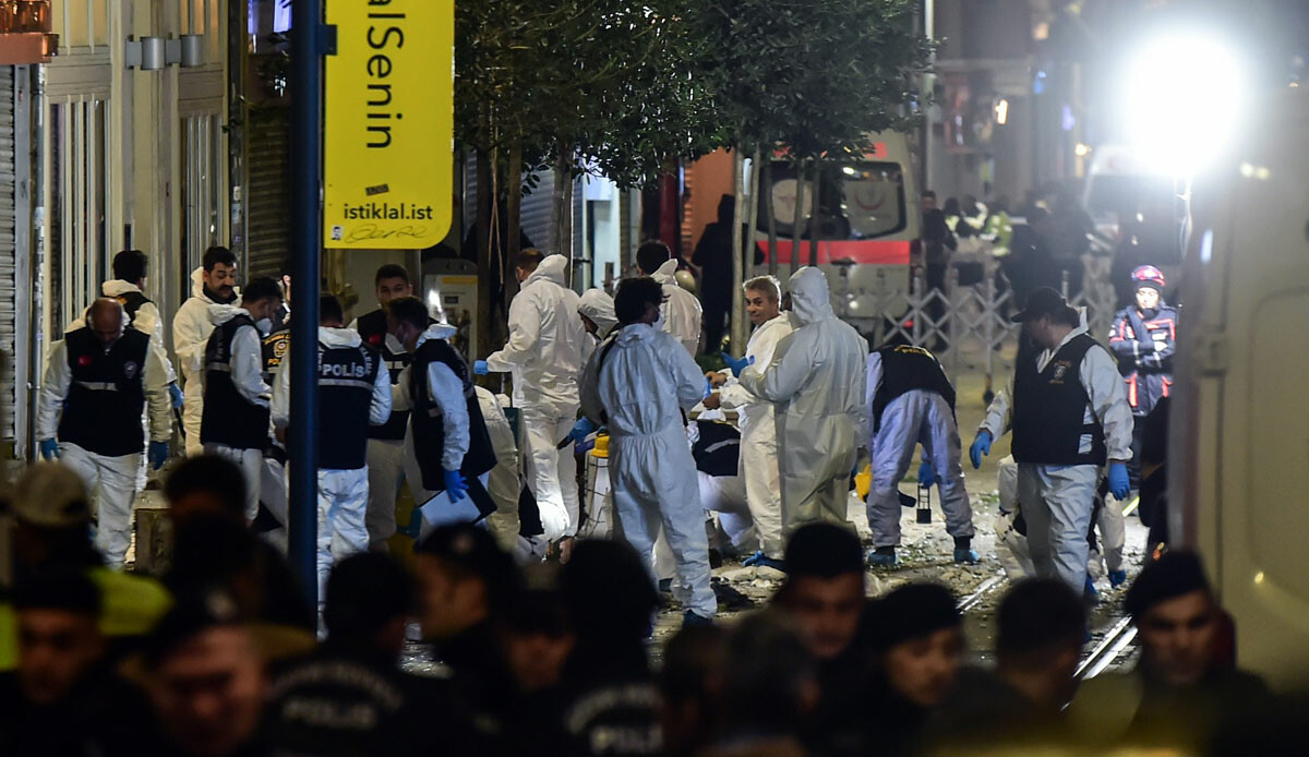 İstiklal Caddesi'ndeki saldırıda 40 dakika detayı İstiklal Caddesi'ndeki saldırıda 40 dakika detayı