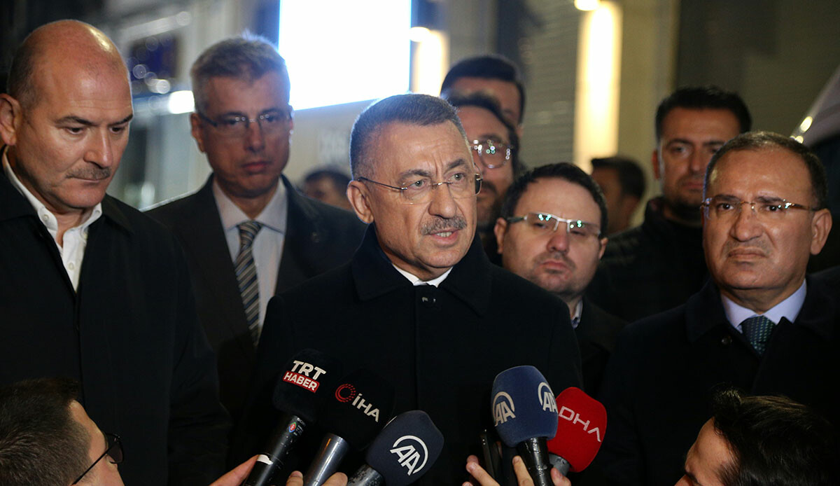 Cumhurbaşkanı Yardımcısı Oktay: Kadın bir saldırganın bombayı patlattığı belirlendi Cumhurbaşkanı Yardımcısı Oktay: Kadın bir saldırganın bombayı patlattığı belirlendi