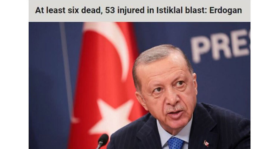 Taksim’de terör saldırısı! Dünya basını gelişmeleri anbean takip etti Taksim’de terör saldırısı! Dünya basını gelişmeleri anbean takip etti