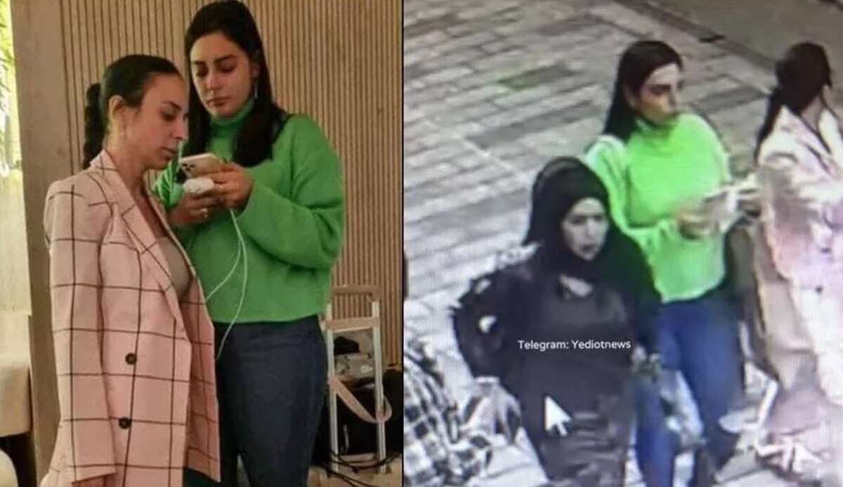 Taksim teröristin yanındaki İsrailli kadınlar İsrail ve İran'ı karşı karşıya getirdi: Tel Aviv'den jet hızında cevap