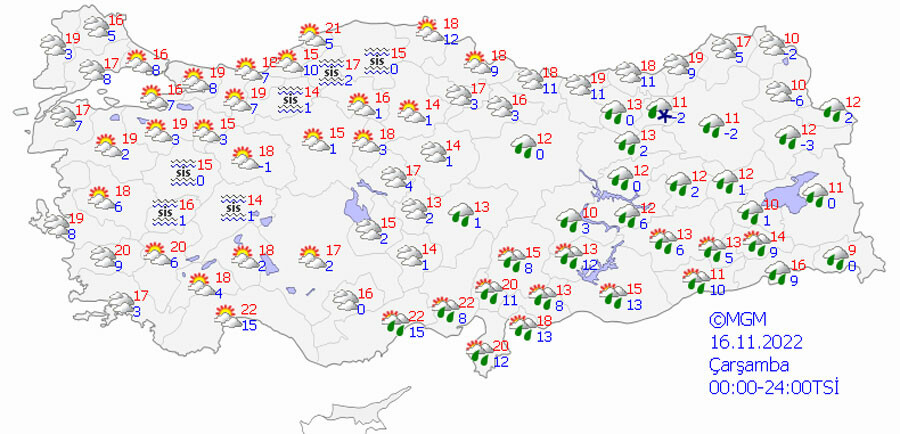 Donacağız! Buz kestiren soğuklar kar yağışını getirecek, iller belli oldu (15 Kasım 2022 hava durumu) Donacağız! Buz kestiren soğuklar kar yağışını getirecek, iller belli oldu (15 Kasım 2022 hava durumu)