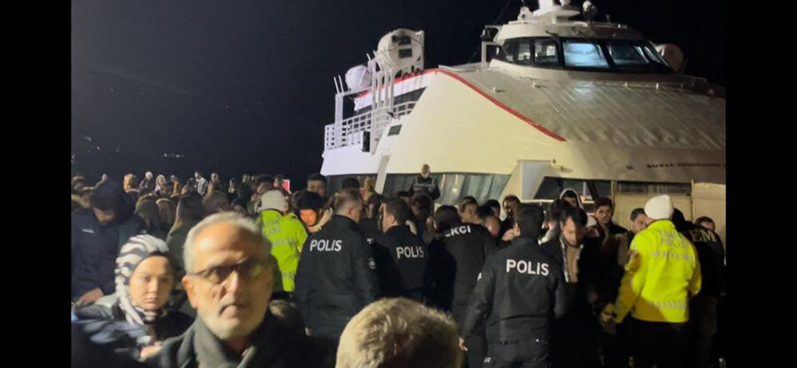 Deniz otobüsünü kaçırınca bomba ihbarı yaptı, ortalık ayağa kalktı!