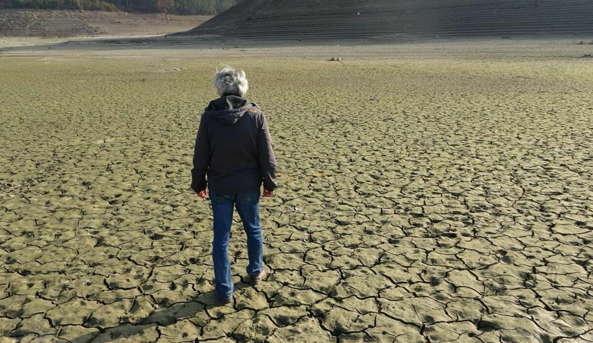 Bursa’yı kuraklık vurdu! Tamamen kuruyan baraj havadan görüntülendi: “2 ay sonra içecek su bulamayacağız”