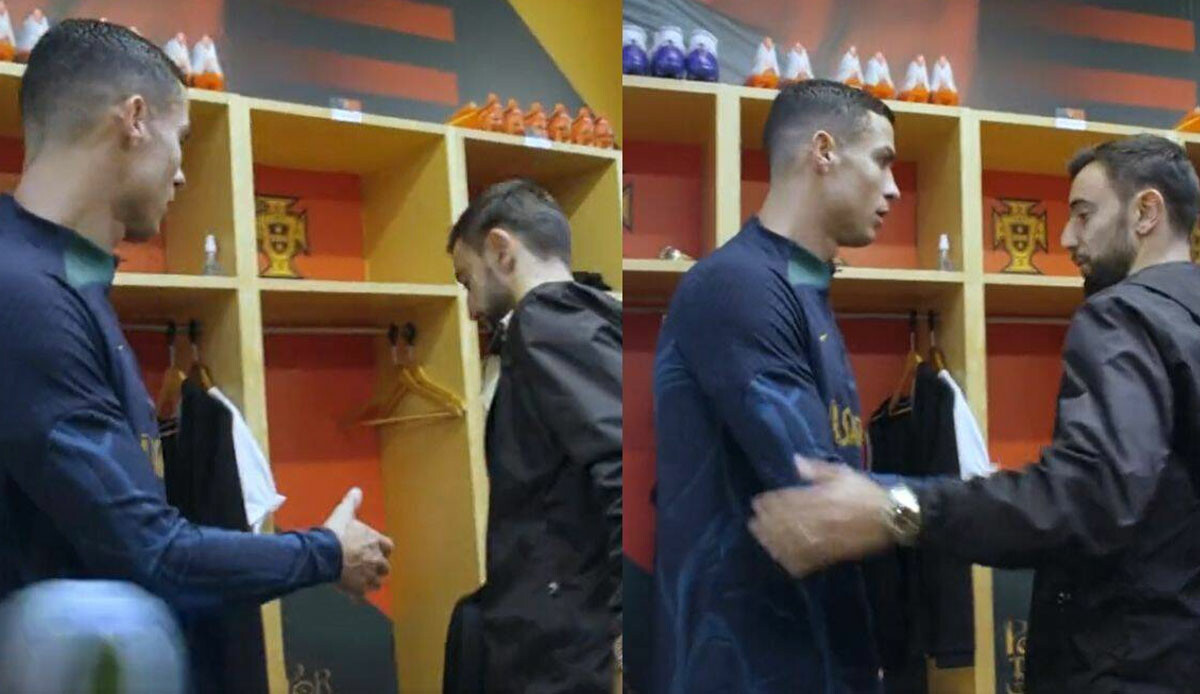 Bruno Fernandes Ronaldo'ya tavır koydu! Olay röportajdan sonra Portekiz'i sarsan video! Bruno Fernandes Ronaldo'ya tavır koydu! Olay röportajdan sonra Portekiz'i sarsan video!