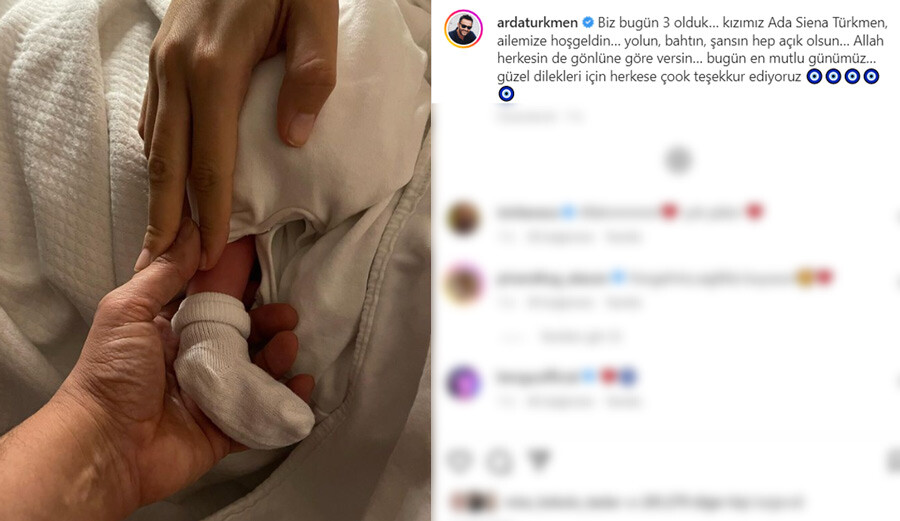 Şef Arda Türkmen baba oldu! “Bugün en mutlu günümüz” diyerek duyurdu Şef Arda Türkmen baba oldu! “Bugün en mutlu günümüz” diyerek duyurdu