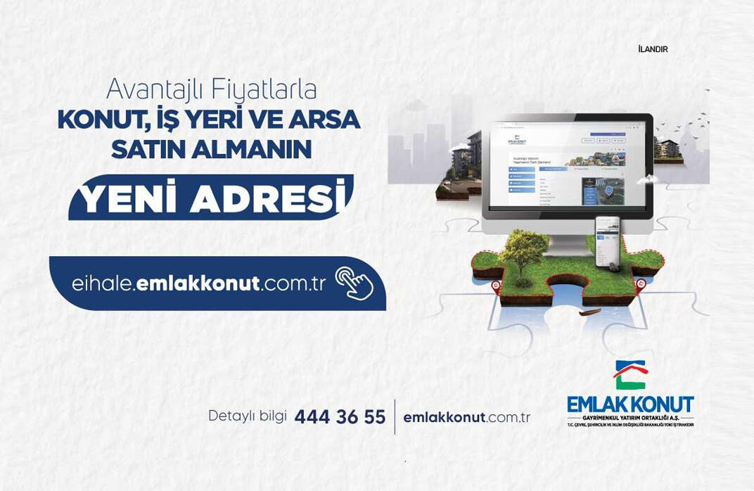 Emlak konut, avantajlı fiyatlarla, konut iş yeri ve arsa satın almanın yeni adresi