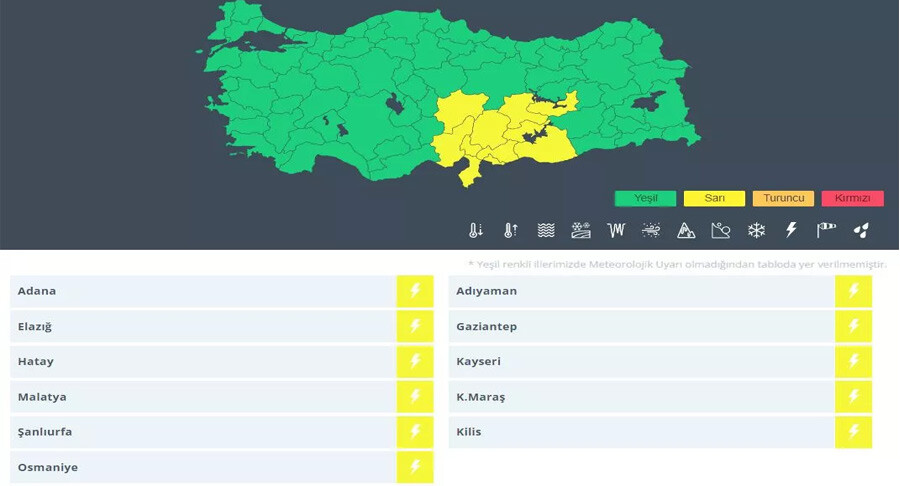 Meteoroloji'den önemli uyarı! 11 ilde sarı alarm: Sağanak, sis, pus, karla karışık yağmur...(16 Kasım 2022 hava durumu)