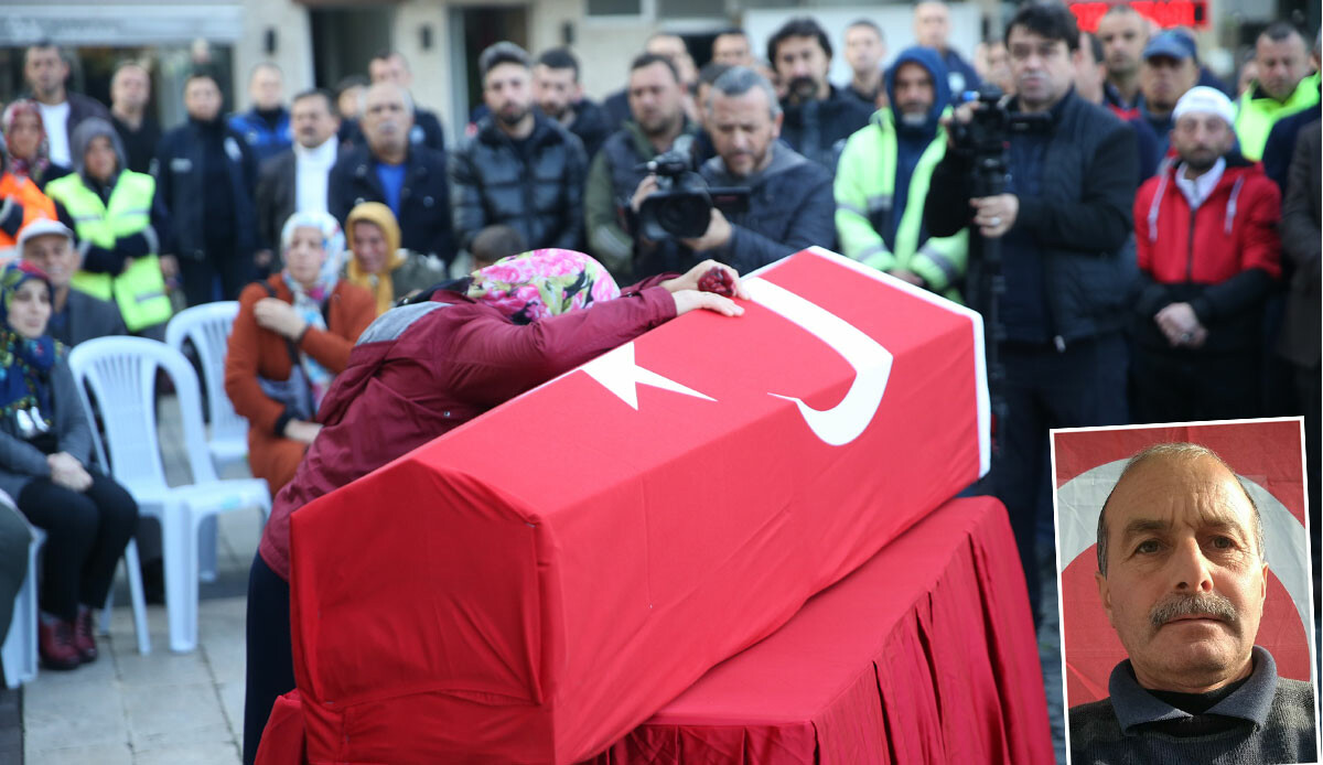 Köpek kurbanı temizlik işçisi defnedildi