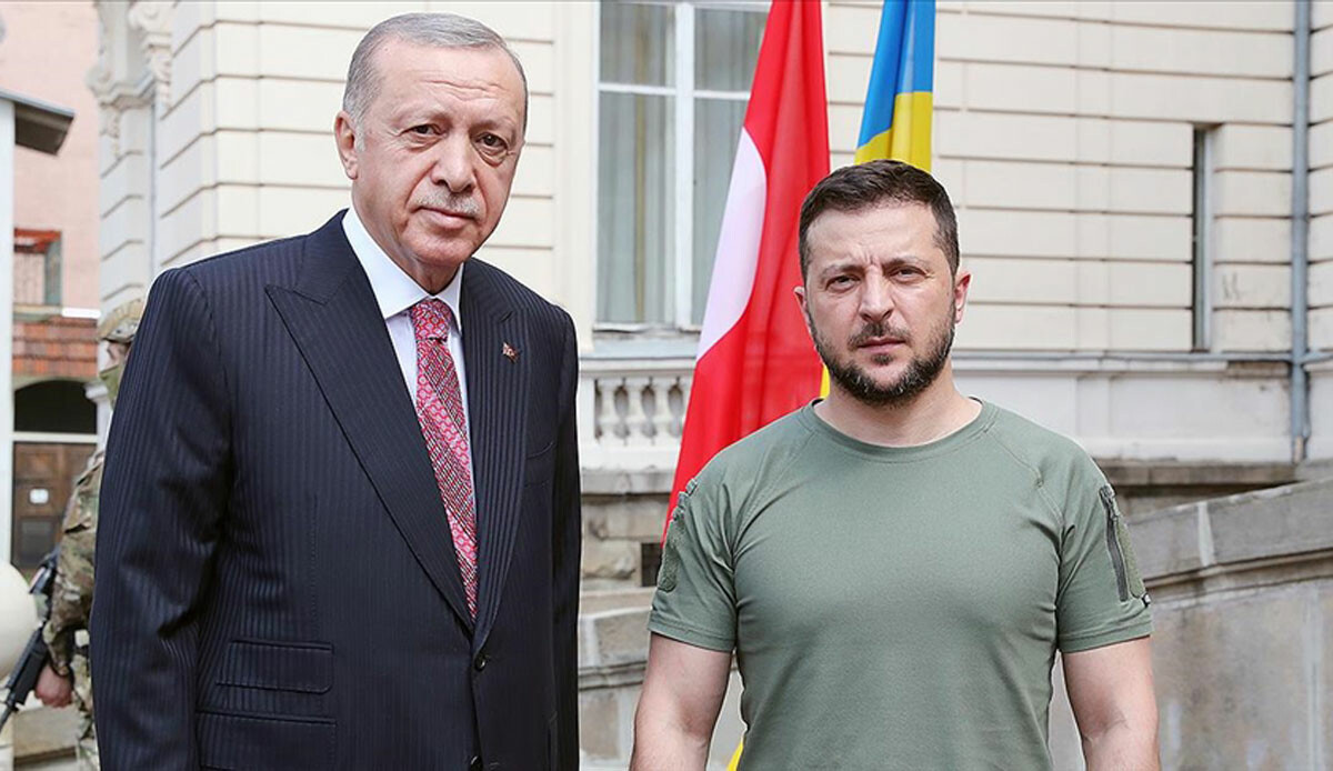 Cumhurbaşkanı Erdoğan ile Zelenskiy tahıl koridorunu görüştü Cumhurbaşkanı Erdoğan ile Zelenskiy tahıl koridorunu görüştü