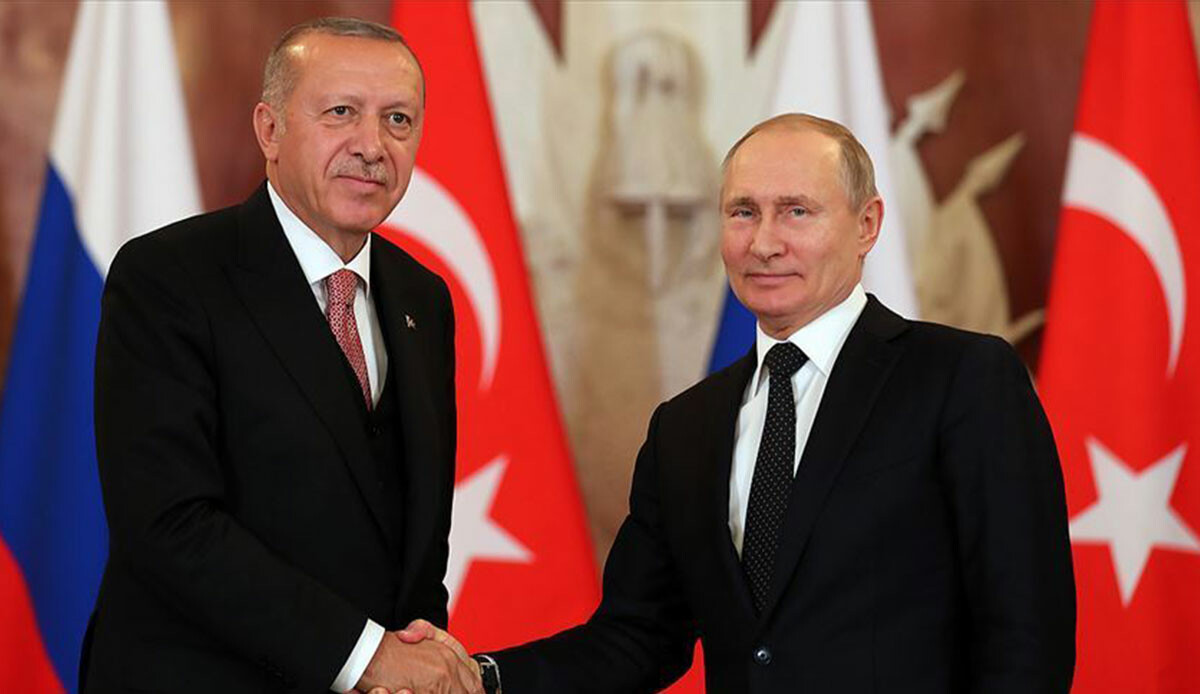 Cumhurbaşkanı Erdoğan, Putin ile görüştü Cumhurbaşkanı Erdoğan, Putin ile görüştü