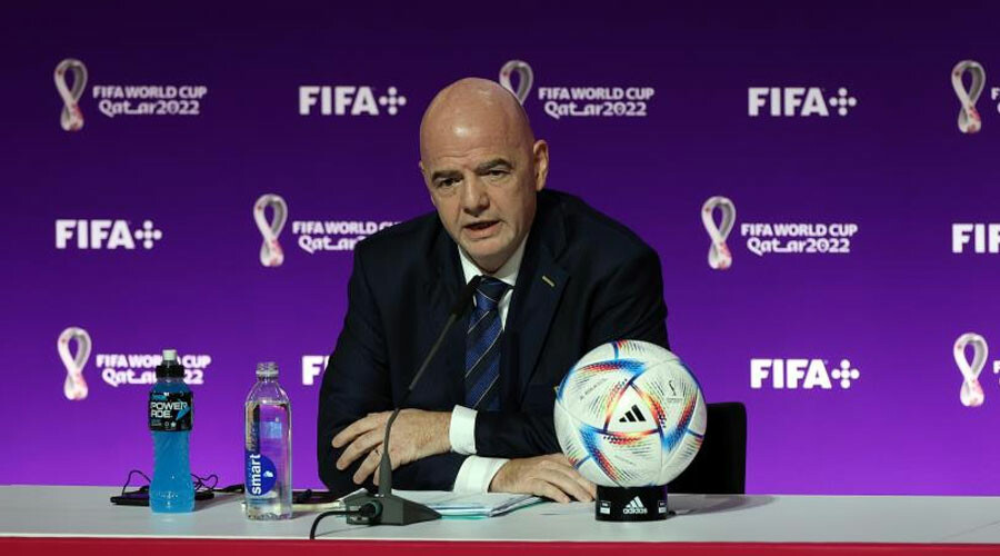 FIFA Başkanı Infantino Katar eleştirileri için ‘saf ırkçılık’ dedi