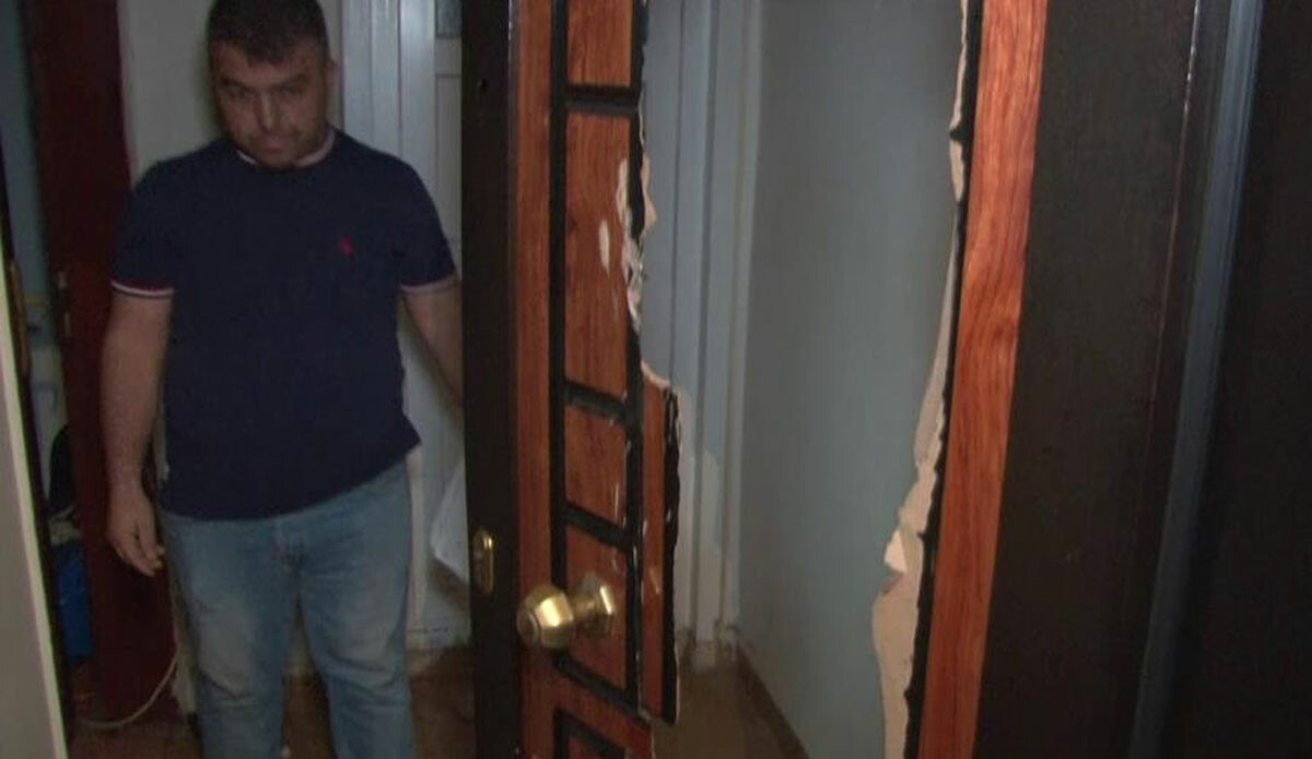 Ev sahibi ile kiracı arasında 'zam' tartışması: Balyozla kapıyı kırdı!