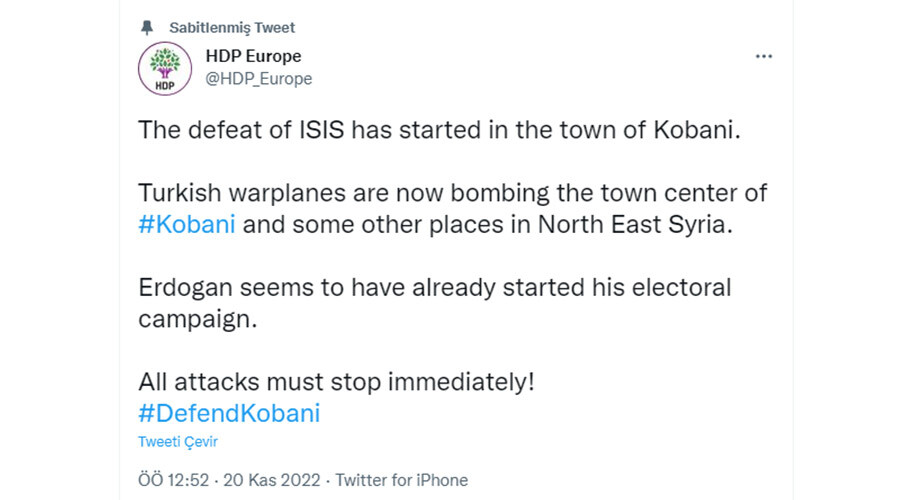 Mehmetçik vurdu HDP Avrupa’dan yardım istedi! Terör örgütünün sözcülüğünü yaptılar