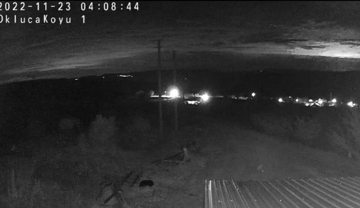 Depremden saniyeler önce kaydedildi... İki ilde bir anda görüldü, korku dolu anlarda ilginç görüntüler anbean yansıdı