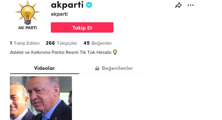 AK Parti TikTok'ta... İşte ilk video! 'Merhaba biz geldik' AK Parti TikTok'ta... İşte ilk video! 'Merhaba biz geldik'