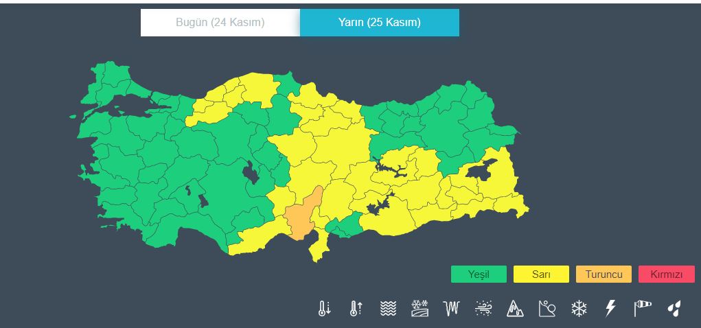 Meteoroloji'den 14 kente kar ve sağanak uyarısı! Kuvvetli geliyor...