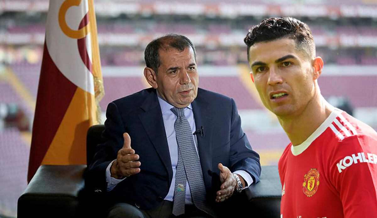 Galatasaray Başkanı Dursun Özbek&#039;ten Cristiano Ronaldo transferi sorusuna cevap!