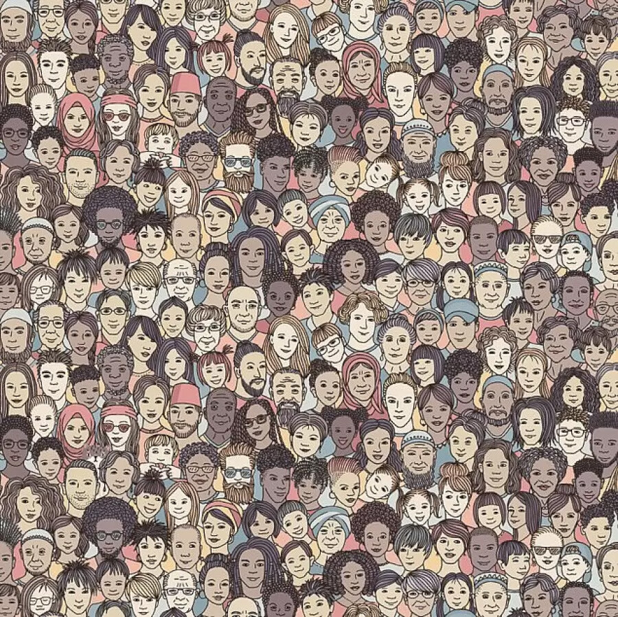 Dikkat testi: Kalabalığın arasındaki gizli kediyi yalnızca gözleri keskin olanlar buluyor