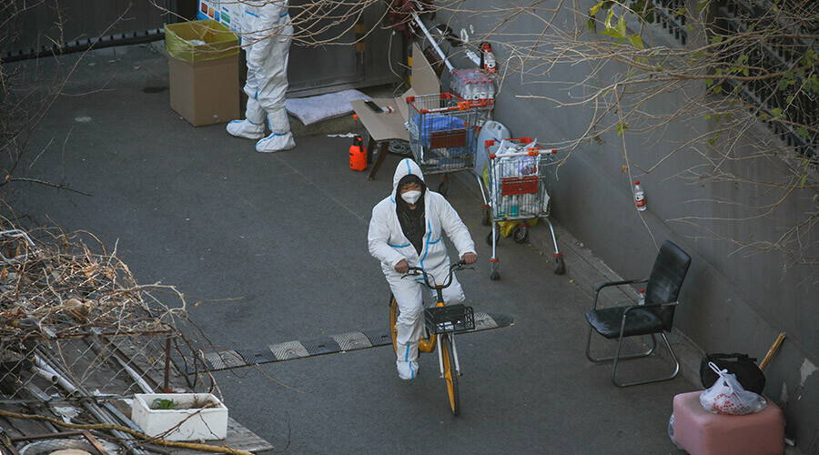 Çin'de Covid-19 salgınında art arda dördüncü gün vaka rekoru