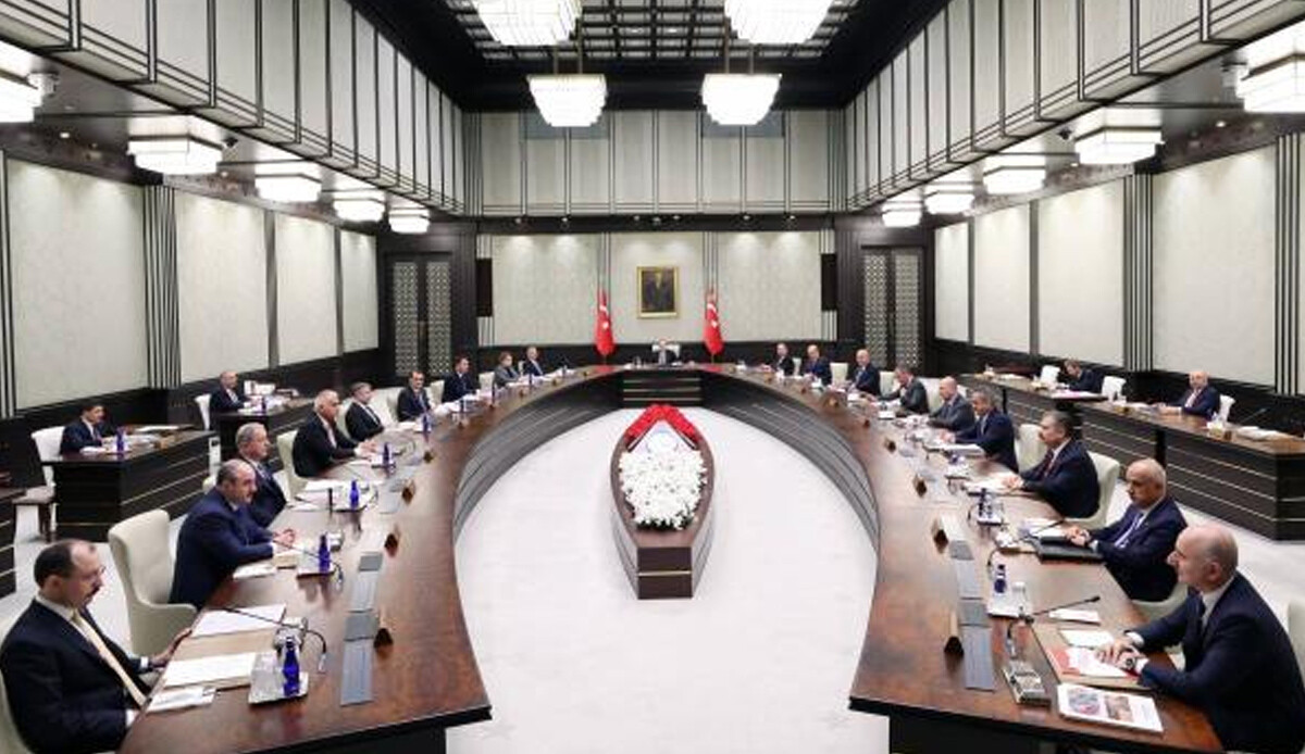Kabine toplandı: Gündem kara harekâtı Kabine toplandı: Gündem kara harekâtı