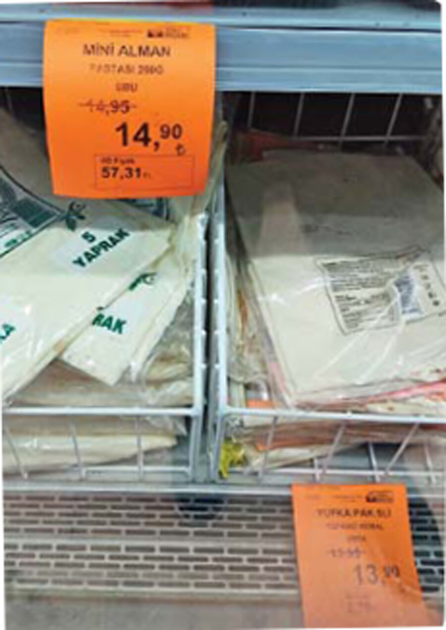 Ete zam 'işlediler'