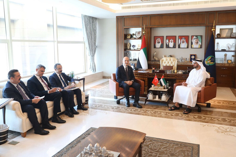 İçişleri Bakanı Süleyman Soylu, BAE'de mevkidaşı ile görüştü