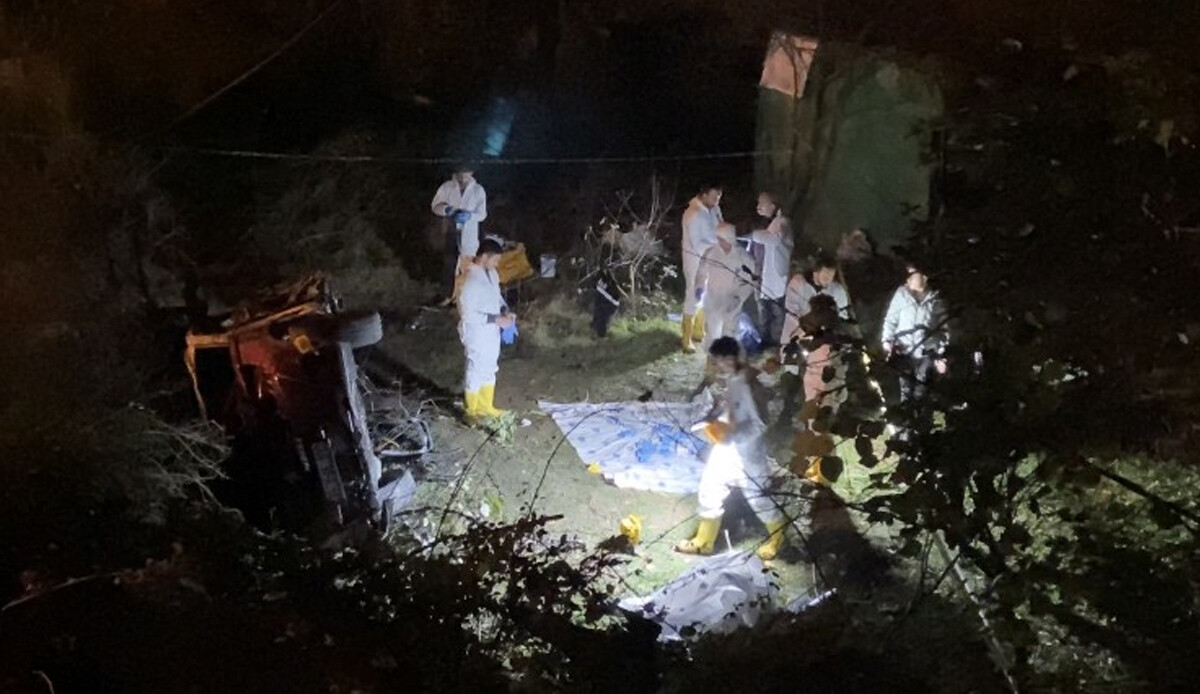 Eyüpsultan'da otomobil ağaçlık alan uçtup alev aldı: 1'i polis 2 ölü Eyüpsultan'da otomobil ağaçlık alan uçtup alev aldı: 1'i polis 2 ölü