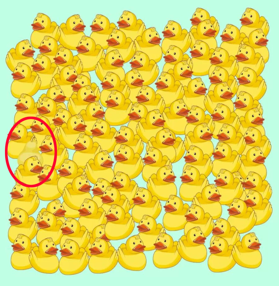 Göz yoran dikkat testi: Resimdeki armudu 5 saniyede bulmak büyük başarı