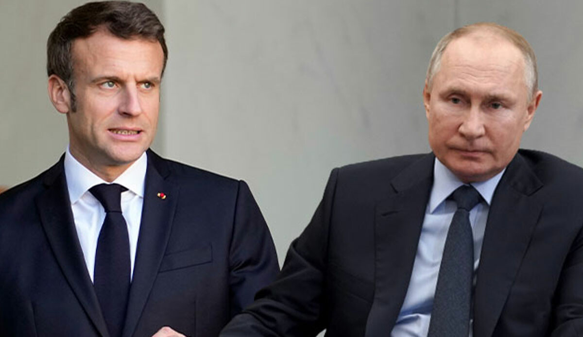 Fransa Cumhurbaşkanı Macron'dan Putin'i kızdıracak sözler: Büyük bir hata yaptı! Fransa Cumhurbaşkanı Macron'dan Putin'i kızdıracak sözler: Büyük bir hata yaptı!