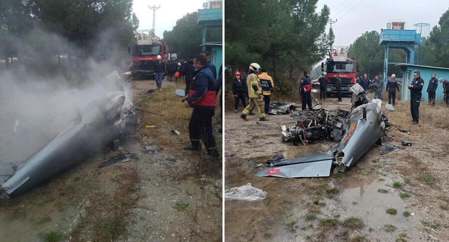 Son dakika... Bursa'da tek motorlu uçak düştü: Ölüler var
