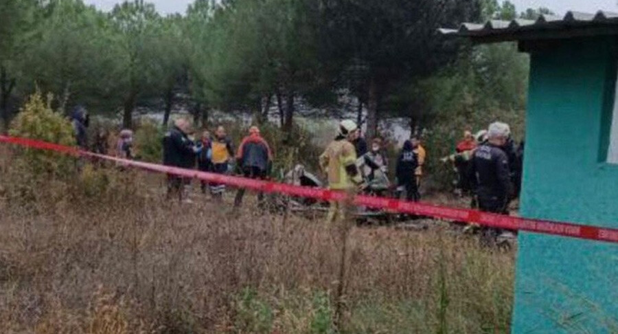 Son dakika... Bursa'da tek motorlu uçak düştü: Ölüler var