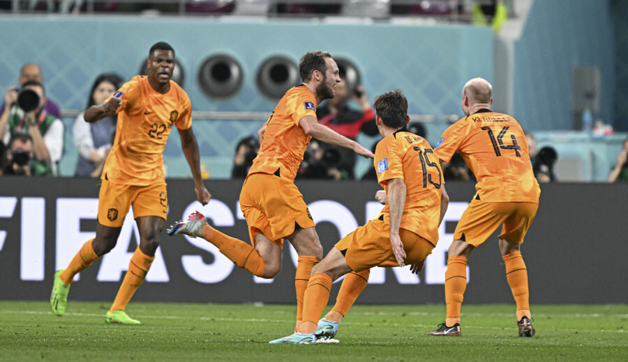 İlk çeyrek finalist Hollanda! ABD'nin tecrübesi yetmedi,  İlk çeyrek finalist Hollanda! ABD'nin tecrübesi yetmedi,