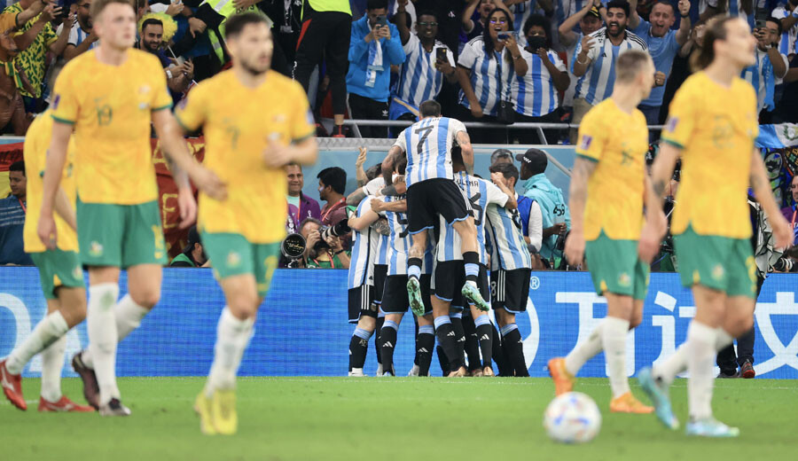 Arjantin Avustralya'yı Messi ve Alvarez'le geçti, çeyrek finalde Hollanda'nın rakibi oldu Arjantin Avustralya'yı Messi ve Alvarez'le geçti, çeyrek finalde Hollanda'nın rakibi oldu